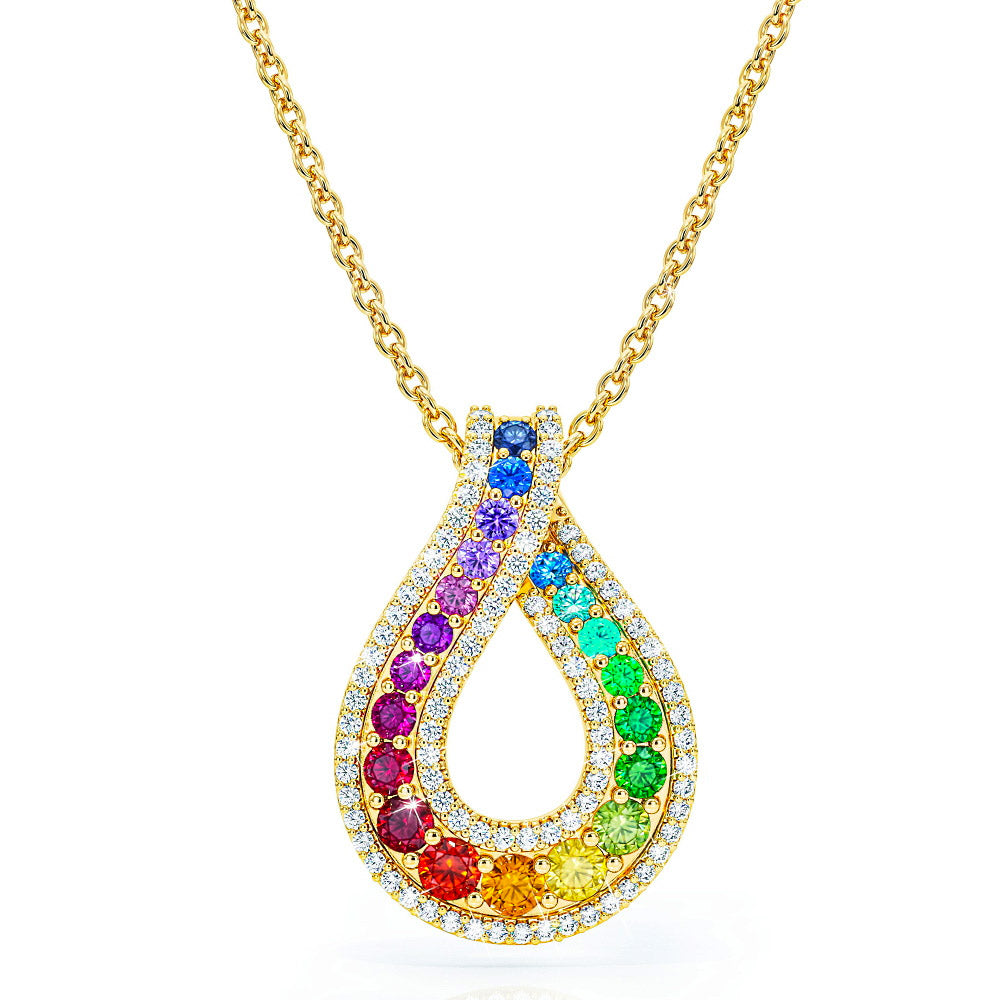 Přívěsek Rainbow Drop
